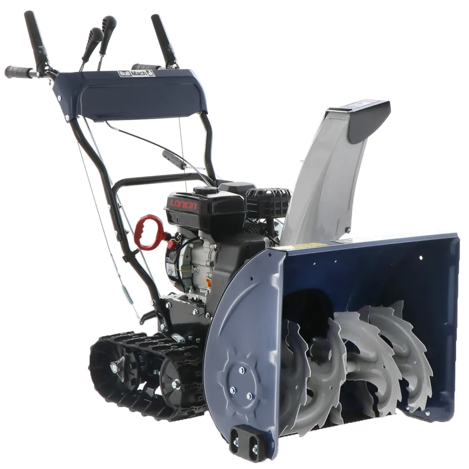 bullmach-bm-61-lt-fraise-neige-chenilles-61-cm-loncin-196-cm3 image 1