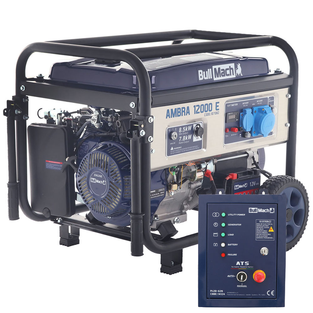 bullmach-ambra-12000-e-groupe-lectrog-ne-8-5-kw-ats-essence image 1