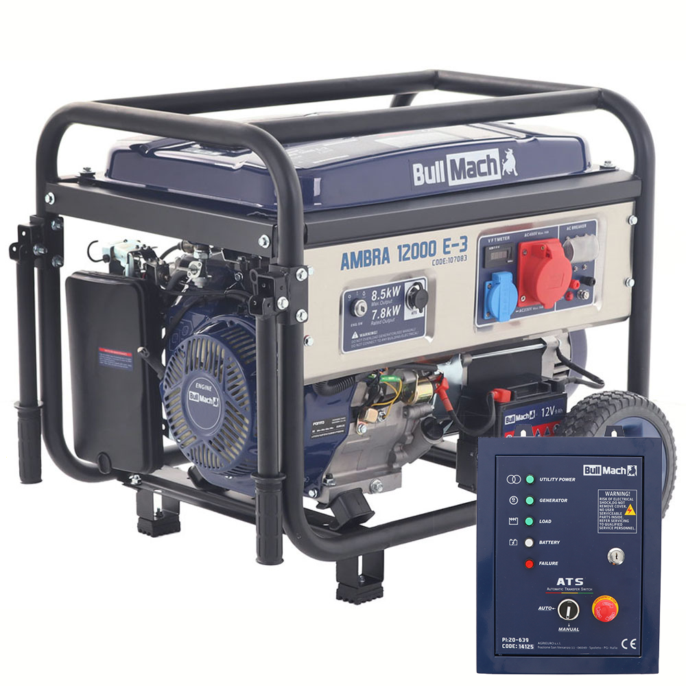 bullmach-ambra-12000-e-3-groupe-lectrog-ne-8-5-kw-triphas-ats image 1