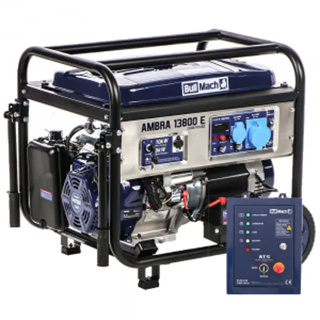 bullmach-ambra-13800-e-3-groupe-lectrog-ne-essence-10-kw-triphas-avr image 1