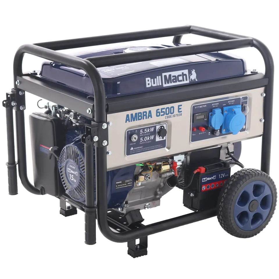 bullmach-ambra-6500-e-groupe-lectrog-ne-essence-5-5-kw-avr image 1