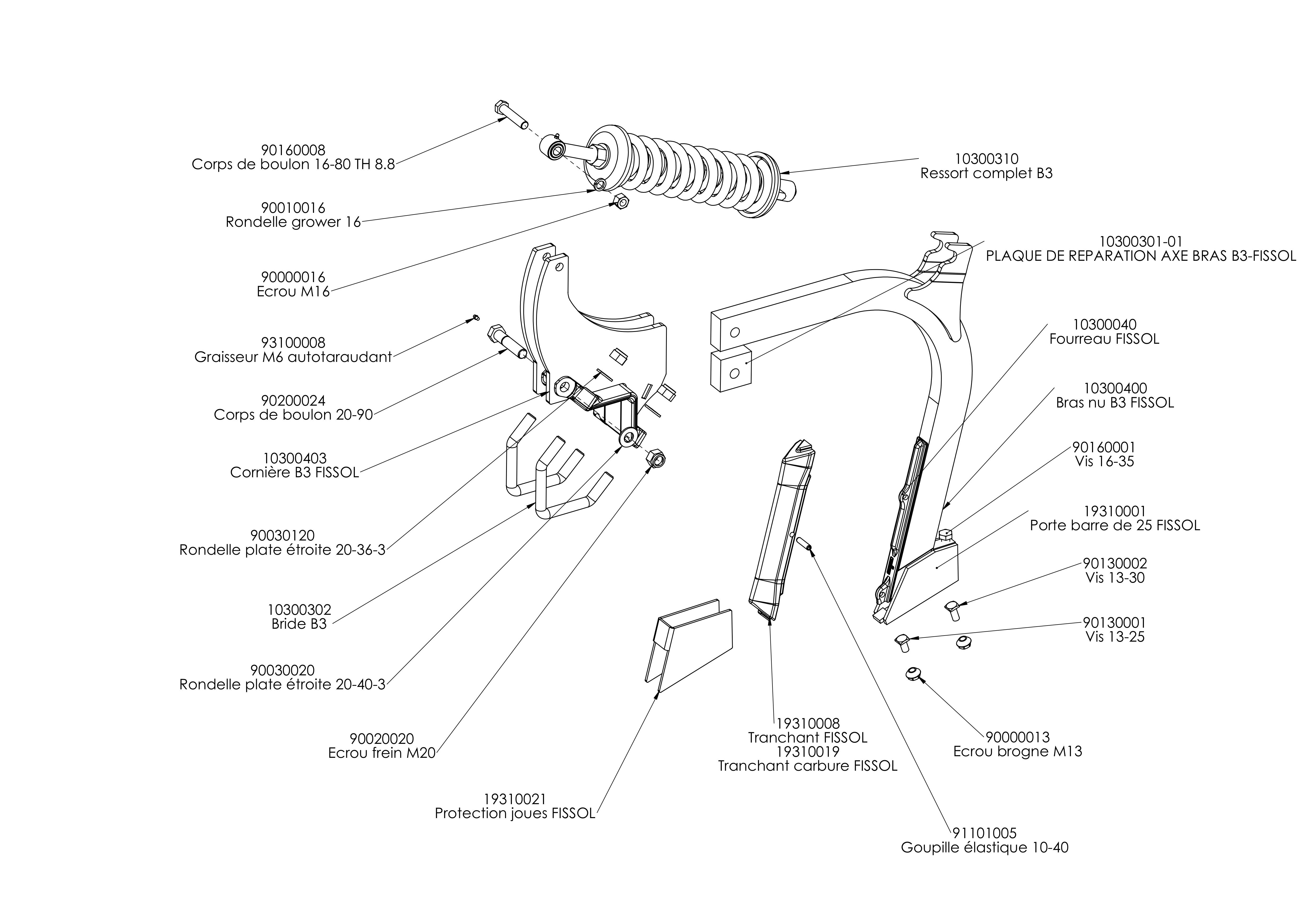 actisol-fissol-pi-ces-d-usure-cultivateur-carbure image 3