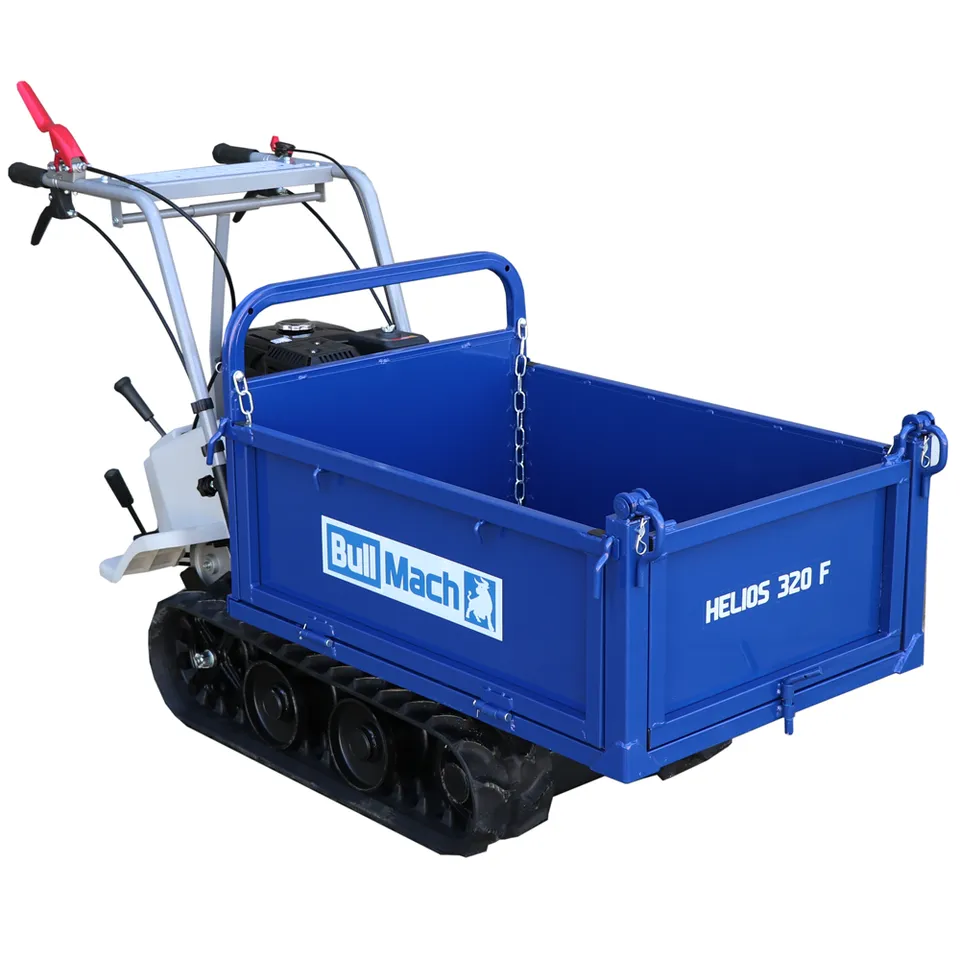 bullmach-helios-320-f-brouette-motoris-e-chenilles-320-kg-basculante image 1